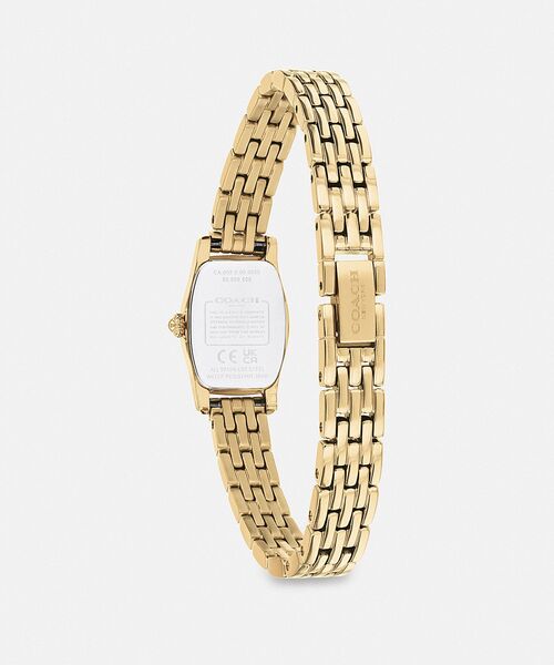 COACH（コーチ）の「グレタ ウォッチ・15.3MM X 25.6MM（アナログ腕時計・レディース・ゴールド系その他・ONE）」の4枚目の写真