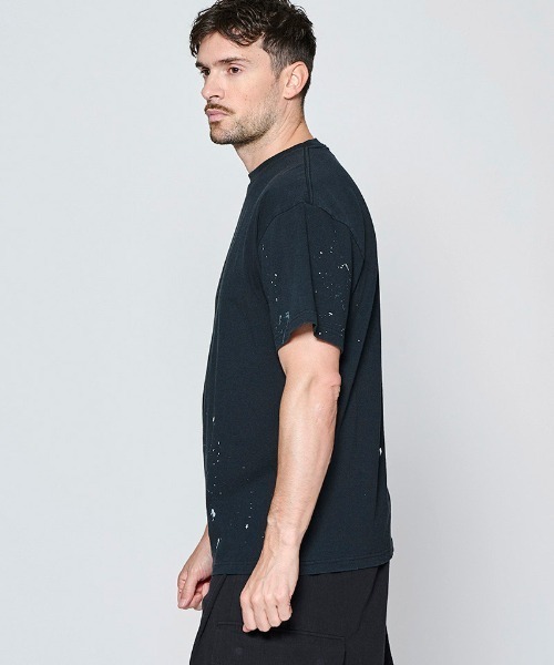 ACANTHUS(アカンサス)の「mt10674- Vintage Wash Splash Tee スプラッシュTシャツ(CT2702)(Tシャツ/カットソー・メンズ・サックスブルー/ホワイト/ブラック・XL/L/M/S)」の12枚目の写真