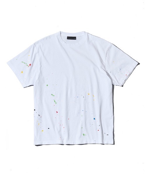 ACANTHUS(アカンサス)の「mt10674- Vintage Wash Splash Tee スプラッシュTシャツ(CT2702)(Tシャツ/カットソー・メンズ・サックスブルー/ホワイト/ブラック・XL/L/M/S)」の17枚目の写真