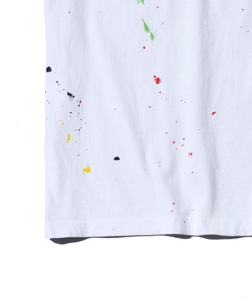 ACANTHUS(アカンサス)の「mt10674- Vintage Wash Splash Tee スプラッシュTシャツ(CT2702)(Tシャツ/カットソー・メンズ・サックスブルー/ホワイト/ブラック・XL/L/M/S)」の21枚目の写真