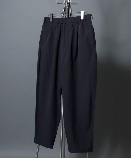 ANPAS(アンパス)の「FLEX360° Balloon Easy Pants / <セットアップ可>フレックス360° バルーンイージーパンツ ワイドスラックス ストレッチ ボトムス メンズ ビジカジ ビジネス スーツ<S~LLサイズ>(スラックス・メンズ・ブラウン/ブラック/ネイビー・LL/L/M)」の2枚目の写真