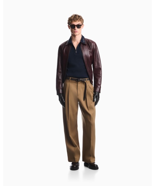 EMPORIO ARMANI(エンポリオアルマーニ)の「【エンポリオ アルマーニ】プルオーバー ヴァージンウールジャージー ニットポロシャツ(ニット/セーター・メンズ・グレー/ブルー系・X-LARGE/X-SMALL/SMALL/MEDIUM/LARGE)」の12枚目の写真