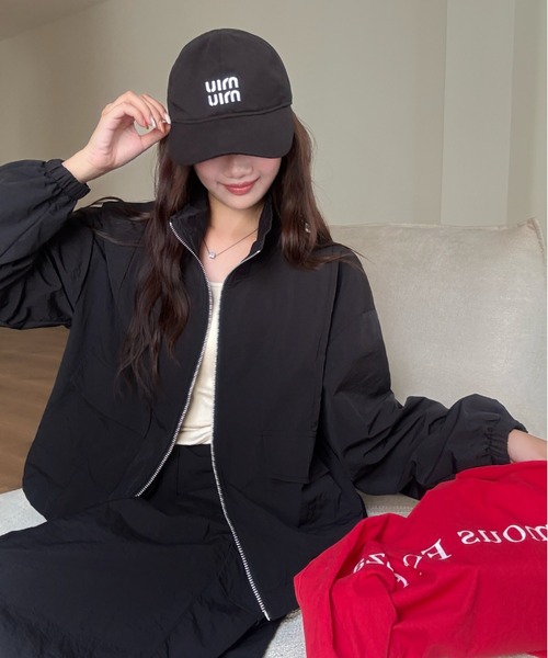 LUCPY(ラクピー)の「ブルゾン×カーゴロングスカート セットアップ(その他アウター・レディース・ブラック・X-LARGE/XX-LARGE/LARGE/MEDIUM)」の4枚目の写真