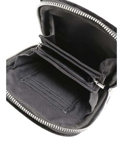GYDA(ジェイダ)の「GGベロア bijou quiltingミニショルダーBAG(ショルダーバッグ・レディース・ピンク/オフホワイト/ブラック・FREE)」の12枚目の写真