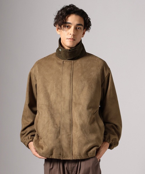 BAYFLOW(ベイフロー)の「ボアカラーフライトジャケット(ブルゾン・メンズ・ブラウン/ベージュ/ブラック/グレー・MEDIUM/LARGE)」の13枚目の写真