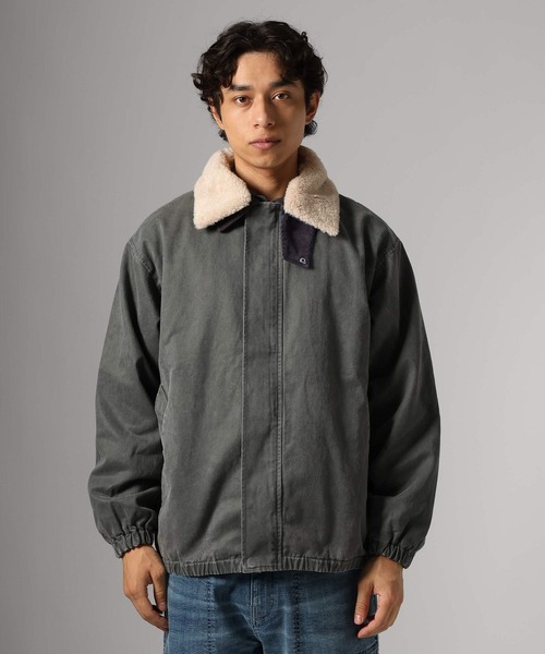 BAYFLOW(ベイフロー)の「ボアカラーフライトジャケット(ブルゾン・メンズ・ブラウン/ベージュ/ブラック/グレー・MEDIUM/LARGE)」の16枚目の写真