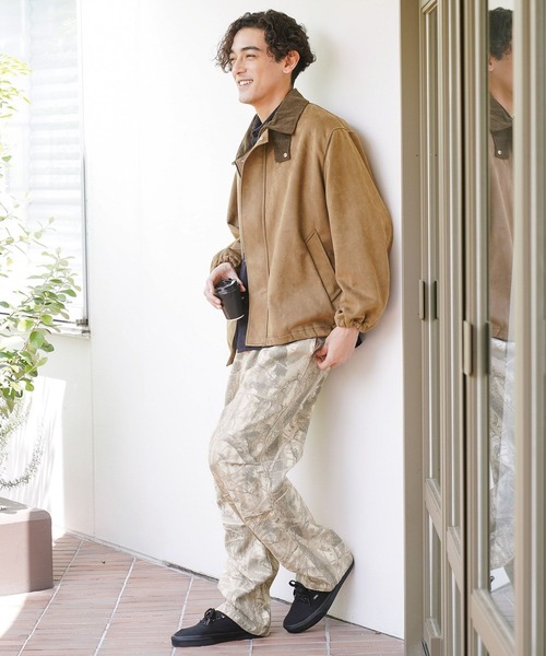 BAYFLOW(ベイフロー)の「ボアカラーフライトジャケット(ブルゾン・メンズ・ブラウン/ベージュ/ブラック/グレー・MEDIUM/LARGE)」の9枚目の写真