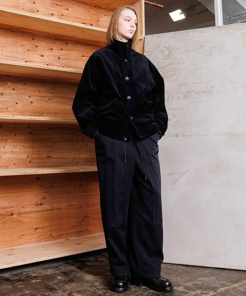 VOAAOV(ヴォアーブ)の「【VOAAOV】 TIMERESS CORDUROY Work Jacket(ブルゾン・メンズ・ブラック/サンドベージュ/チャコールグレー・1/2)」の7枚目の写真