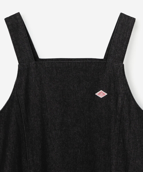 DANTON(ダントン)の「DANTON × eunoia | デニム ジャンパーワンピース WOMEN(ワンピース・レディース・ブラック・F)」の9枚目の写真