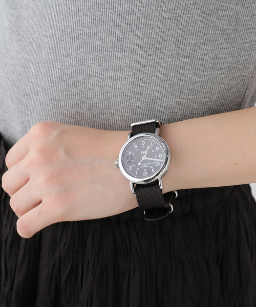 TIMEX(タイメックス)の「TIMEX Weekender 37 tx-tw2w85700(アナログ腕時計・レディース・シルバー・FREE)」の5枚目の写真