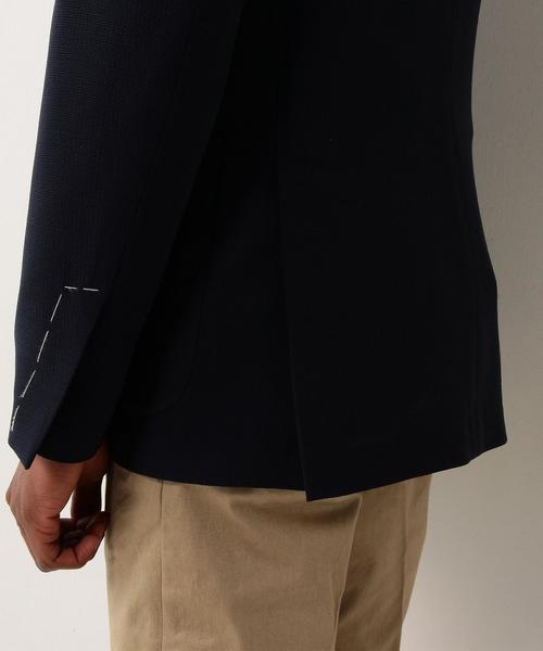 LARDINI（ラルディーニ）の「＜LARDINI（ラルディーニ）＞ ネイビー ホップサック 3B ジャケット（テーラードジャケット・メンズ・ネイビー・48/44/46）」の8枚目の写真