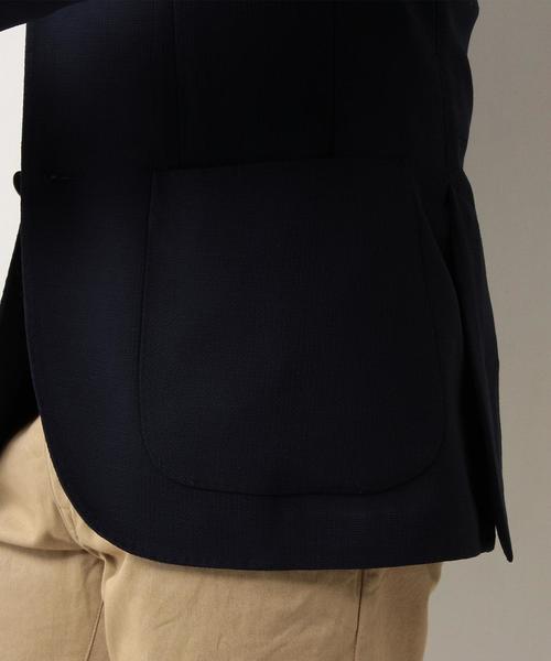 LARDINI（ラルディーニ）の「＜LARDINI（ラルディーニ）＞ ネイビー ホップサック 3B ジャケット（テーラードジャケット・メンズ・ネイビー・48/44/46）」の3枚目の写真