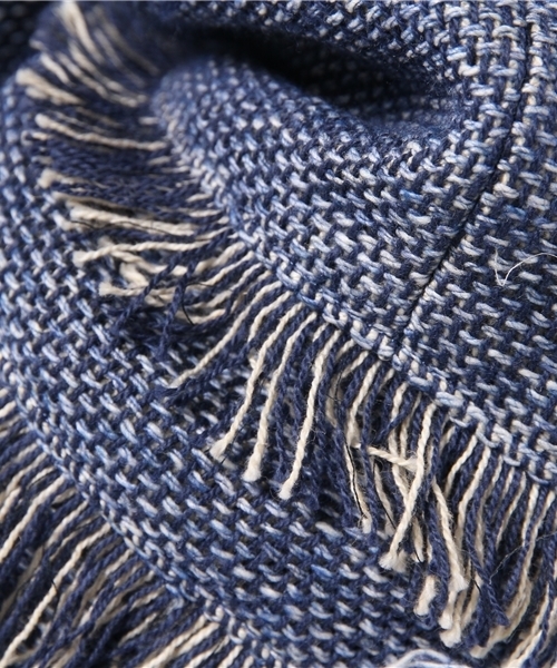 FIGARO Paris（フィガロパリ）の「ツィード フリンジジャケット◆（ノーカラージャケット・レディース・ブルー系その他・36/38）」の9枚目の写真