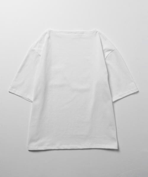 ORCIVAL（オーシバル）の「ORCIVAL×BEAMS / 別注 ビッグTee 16SS（Tシャツ/カットソー・メンズ・ホワイト/ブラック・5/3/4）」の7枚目の写真