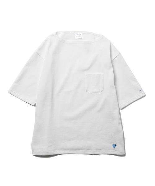 ORCIVAL（オーシバル）の「ORCIVAL×BEAMS / 別注 ビッグTee 16SS（Tシャツ/カットソー・メンズ・ホワイト/ブラック・5/3/4）」の11枚目の写真