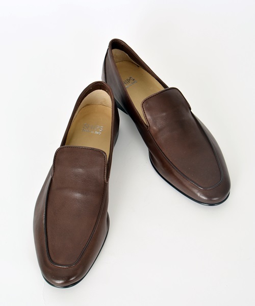 SHIPS（シップス）の「SD: カーフ　ヴァンプローファー■（ローファー・メンズ・ブラウン/ブラック/タン/ネイビー・41/42/44/43/39/40）」の3枚目の写真