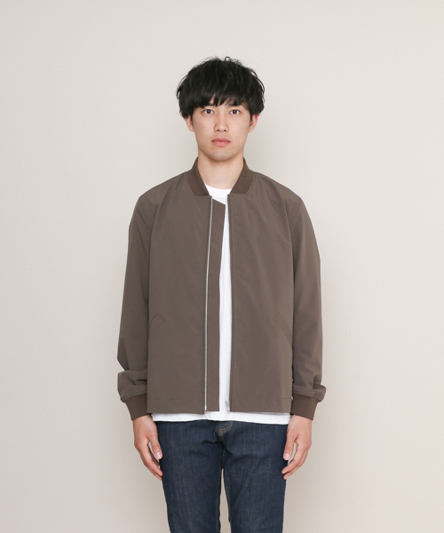 SENSE OF PLACE by URBAN RESEARCH（センスオブプレイスバイアーバンリサーチ）の「4WAYストレッチブルゾン（ブルゾン・メンズ・ライトブラウン/ブラック/ブラウン系その他・MEDIUM/LARGE）」の2枚目の写真