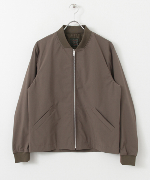 SENSE OF PLACE by URBAN RESEARCH（センスオブプレイスバイアーバンリサーチ）の「4WAYストレッチブルゾン（ブルゾン・メンズ・ライトブラウン/ブラック/ブラウン系その他・MEDIUM/LARGE）」の12枚目の写真