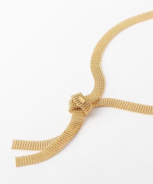 PHILIPPE AUDIBERT(フィリップ オーディベール)の「<PHILIPPE AUDIBERT(フィリップオーディベール)>ELOHA ネックレス(ネックレス・レディース・ゴールド・FREE)」の3枚目の写真