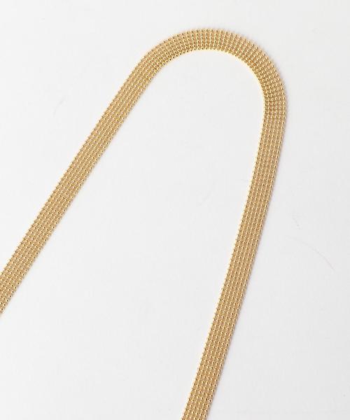 PHILIPPE AUDIBERT(フィリップ オーディベール)の「<PHILIPPE AUDIBERT(フィリップオーディベール)>ELOHA ネックレス(ネックレス・レディース・ゴールド・FREE)」の5枚目の写真