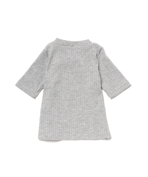 GLOBAL WORK（グローバルワーク）の「【キッズ】テレコハイネック5分袖/743176（Tシャツ/カットソー・キッズ・ホワイト/その他1/グレー・MEDIUM/LARGE/SMALL/X-LARGE/XX-LARGE）」の7枚目の写真