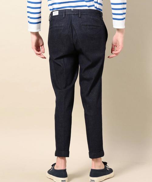 BEAUTY&YOUTH UNITED ARROWS（ビューティーアンドユースユナイテッドアローズ）の「BY ライトデニム ノープリーツ アンクルパンツ ◆（デニムパンツ・メンズ・ネイビー・LARGE/SMALL/MEDIUM/X-LARGE）」の2枚目の写真