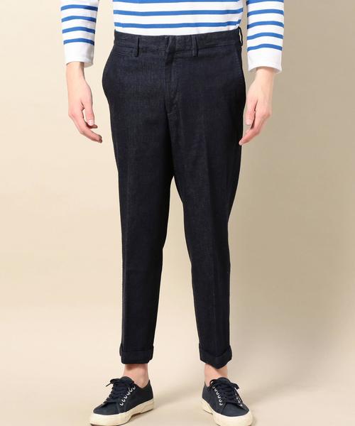 BEAUTY&YOUTH UNITED ARROWS（ビューティーアンドユースユナイテッドアローズ）の「BY ライトデニム ノープリーツ アンクルパンツ ◆（デニムパンツ・メンズ・ネイビー・LARGE/SMALL/MEDIUM/X-LARGE）」の3枚目の写真