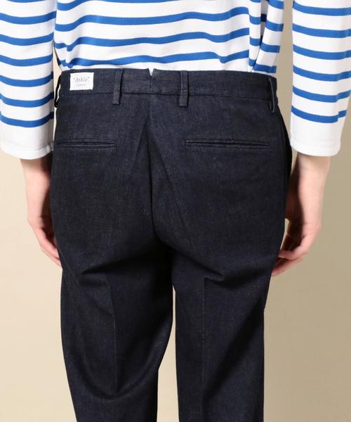 BEAUTY&YOUTH UNITED ARROWS（ビューティーアンドユースユナイテッドアローズ）の「BY ライトデニム ノープリーツ アンクルパンツ ◆（デニムパンツ・メンズ・ネイビー・LARGE/SMALL/MEDIUM/X-LARGE）」の9枚目の写真