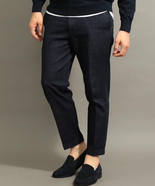 BEAUTY&YOUTH UNITED ARROWS（ビューティーアンドユースユナイテッドアローズ）の「BY ライトデニム ノープリーツ アンクルパンツ ◆（デニムパンツ・メンズ・ネイビー・LARGE/SMALL/MEDIUM/X-LARGE）」の11枚目の写真