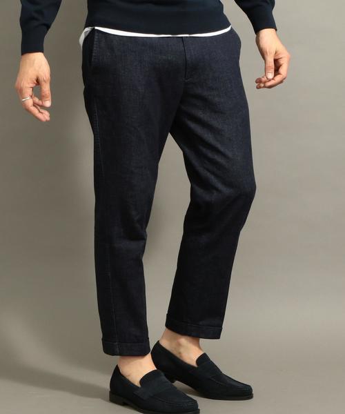 BEAUTY&YOUTH UNITED ARROWS（ビューティーアンドユースユナイテッドアローズ）の「BY ライトデニム ノープリーツ アンクルパンツ ◆（デニムパンツ・メンズ・ネイビー・LARGE/SMALL/MEDIUM/X-LARGE）」の12枚目の写真