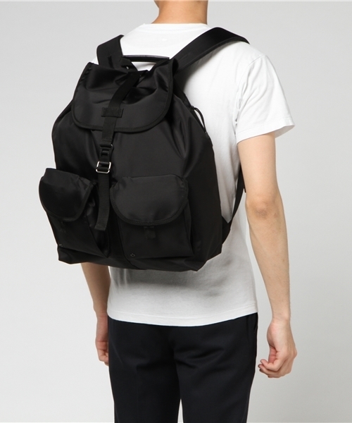 SML（エスエムエル）の「【SML】コンパクトリュック456M01F ruck sack L（バックパック/リュック・メンズ・ベージュ/ブラック/カーキ・FREE）」の9枚目の写真