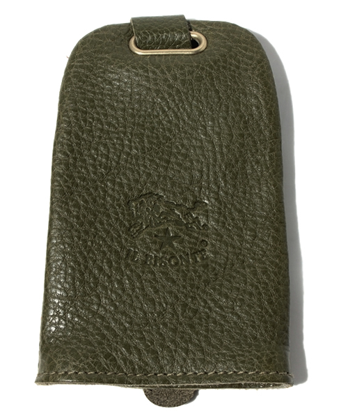 IL BISONTE(イルビゾンテ)の「IL BISONTE / ORIGINAL LEATHER / KEY CASE(キーケース/キーアクセサリー・レディース・ナチュラル/ライトブラウン/グリーン/オレンジ/レンガ/カーキ/オリーブ/レッド/ネイビー/グレー/ブラック/ライトグレー/ダークブラウン・FREE)」の8枚目の写真