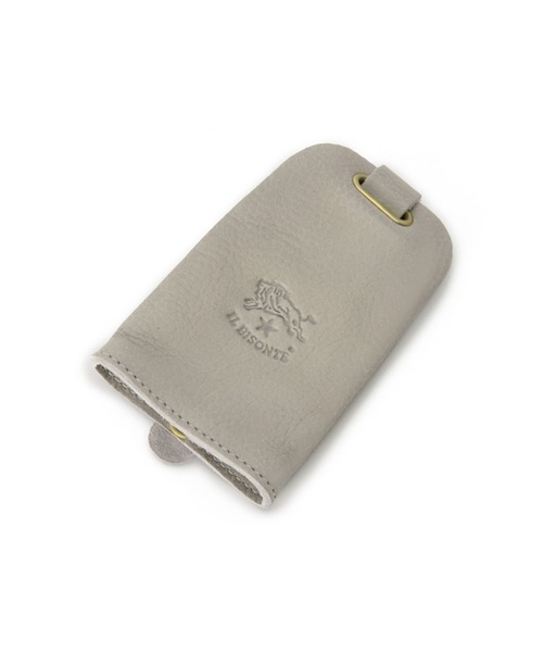 IL BISONTE(イルビゾンテ)の「IL BISONTE / ORIGINAL LEATHER / KEY CASE(キーケース/キーアクセサリー・レディース・ナチュラル/ライトブラウン/グリーン/オレンジ/レンガ/カーキ/オリーブ/レッド/ネイビー/グレー/ブラック/ライトグレー/ダークブラウン・FREE)」の2枚目の写真