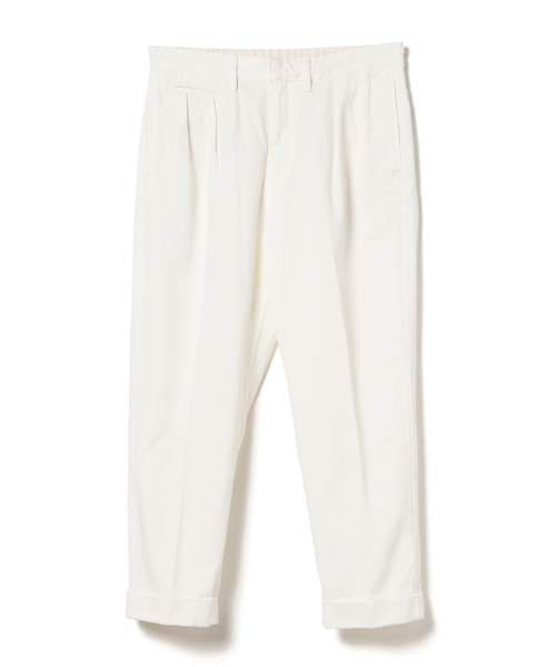 BEAMS BOY（ビームスボーイ）の「BEAMS BOY / チノ ペグトップ パンツ（チノパンツ・レディース・ホワイト/ベージュ/ネイビー・0/1）」の20枚目の写真