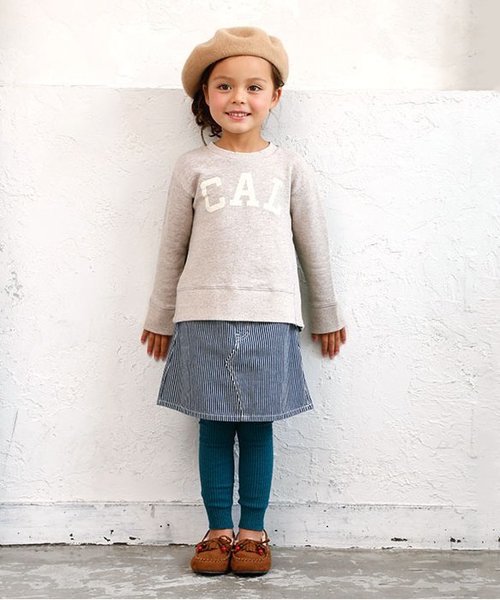 BREEZE（ブリーズ）の「デニムスカート（デニムスカート・キッズ・ネイビー/ストライプ/ブルー・110/130/140/100/120/80/90/95）」の18枚目の写真