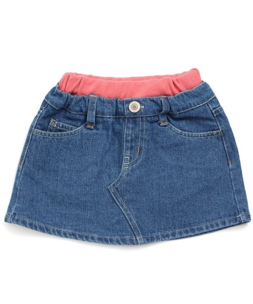 BREEZE（ブリーズ）の「デニムスカート（デニムスカート・キッズ・ネイビー/ストライプ/ブルー・110/130/140/100/120/80/90/95）」の15枚目の写真