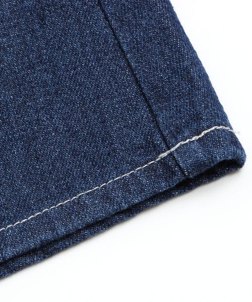 BREEZE（ブリーズ）の「デニムスカート（デニムスカート・キッズ・ネイビー/ストライプ/ブルー・110/130/140/100/120/80/90/95）」の4枚目の写真