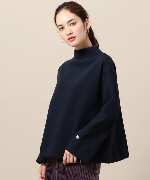 BEAUTY&YOUTH UNITED ARROWS(ビューティーアンドユースユナイテッドアローズ)の「<Americana(アメリカーナ)>Aラインプルオーバー:(スウェット・レディース・ピンク/ネイビー・FREE)」の2枚目の写真