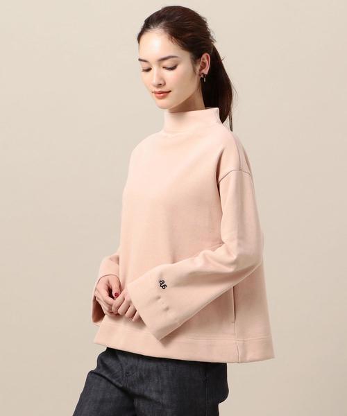 BEAUTY&YOUTH UNITED ARROWS(ビューティーアンドユースユナイテッドアローズ)の「<Americana(アメリカーナ)>Aラインプルオーバー:(スウェット・レディース・ピンク/ネイビー・FREE)」の1枚目の写真