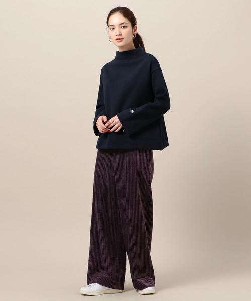 BEAUTY&YOUTH UNITED ARROWS(ビューティーアンドユースユナイテッドアローズ)の「<Americana(アメリカーナ)>Aラインプルオーバー:(スウェット・レディース・ピンク/ネイビー・FREE)」の6枚目の写真