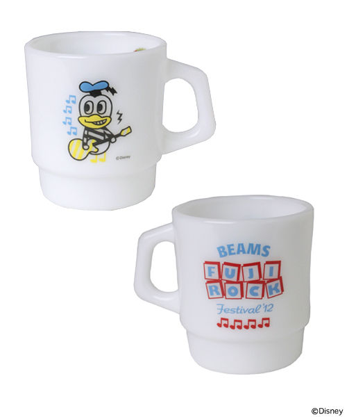Fire-King - Fire King × BEAMS ドナルドダック マグカップ 未使用・箱なし Fire-King - Fire King × BEAMS ドナルドダック マグカップ 未