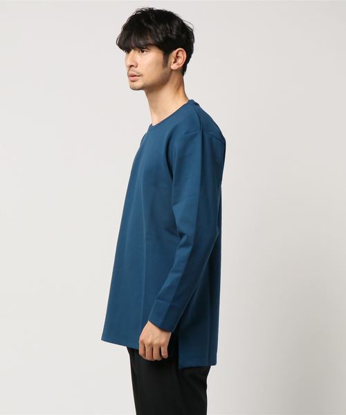 JUNRED(ジュンレッド)の「ポンチクループルオーバーカットソー(Tシャツ/カットソー・メンズ・ホワイト/サックスブルー/パープル/ライトグリーン/ネイビー/ブルー系その他4・M/S/L)」の8枚目の写真