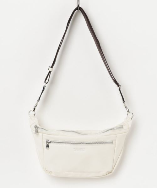 Misto Forza(ミストフォルツァ)の「ミストフォルツァ【Misto Forza】ボディバック(ボディバッグ/ウエストポーチ・メンズ・ホワイト/ブラック/ネイビー/キャメル・フリー)」の8枚目の写真