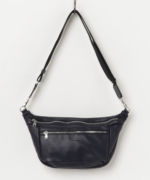 Misto Forza(ミストフォルツァ)の「ミストフォルツァ【Misto Forza】ボディバック(ボディバッグ/ウエストポーチ・メンズ・ホワイト/ブラック/ネイビー/キャメル・フリー)」の9枚目の写真