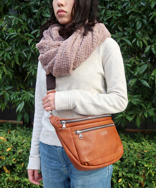 Misto Forza(ミストフォルツァ)の「ミストフォルツァ【Misto Forza】ボディバック(ボディバッグ/ウエストポーチ・メンズ・ホワイト/ブラック/ネイビー/キャメル・フリー)」の15枚目の写真