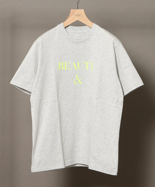 BEAUTY&YOUTH UNITED ARROWS（ビューティーアンドユースユナイテッドアローズ）の「BY B&Y Tシャツ ◇:（Tシャツ/カットソー・メンズ・ホワイト/グレー/ネイビー/ダークブラウン・SMALL/MEDIUM/X-LARGE/LARGE）」の2枚目の写真