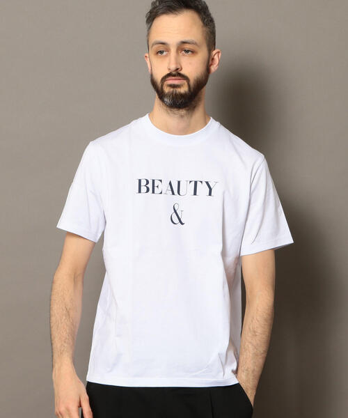 BEAUTY&YOUTH UNITED ARROWS(ビューティーアンドユースユナイテッドアローズ)の「BY B&Y Tシャツ ◆(Tシャツ/カットソー・メンズ・ホワイト/ネイビー/ダークブラウン/グレー・SMALL/MEDIUM/X-LARGE/LARGE)」の7枚目の写真