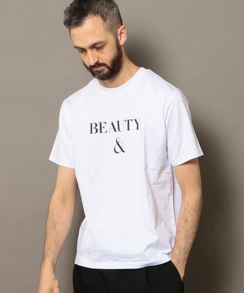 BEAUTY&YOUTH UNITED ARROWS(ビューティーアンドユースユナイテッドアローズ)の「BY B&Y Tシャツ ◆(Tシャツ/カットソー・メンズ・ホワイト/ネイビー/ダークブラウン/グレー・SMALL/MEDIUM/X-LARGE/LARGE)」の8枚目の写真