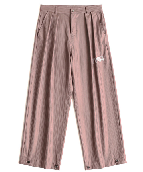 SHAREEF(シャリーフ)の「SHADOW STRIPE WIDE PANTS(その他パンツ・メンズ・ブラック/モカ・1/2/3)」の5枚目の写真