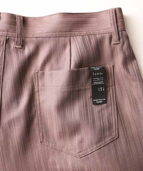 SHAREEF(シャリーフ)の「SHADOW STRIPE WIDE PANTS(その他パンツ・メンズ・ブラック/モカ・1/2/3)」の8枚目の写真